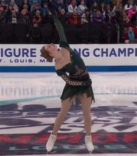 Sarah Everhardt 2026 US Nationals Short Program #saraheverhardt #fyp #foryoupage #figureskating #iceskatingtiktok