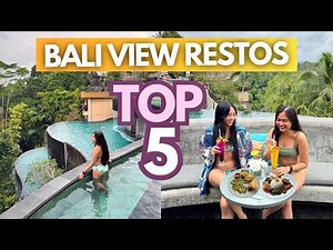 Top 5 Bali Restaurants with INSANE Views (w/ Prices) • 2026 Budget Food Guide •Indonesia Travel Vlog