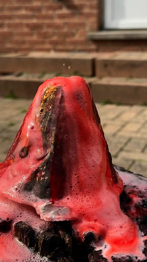 30 reactions | Volcano  experiment by Vaughn | Chieffy Asada Caligdong | Facebook