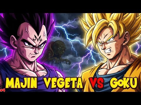 Majin Vegeta Vs Goku 🔥 Babidi Mind Control | DBZ Shin Budokai 2 Gameplay