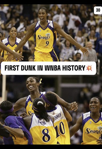 Lisa Leslie's Historic WNBA Dunk - July 30, 2002