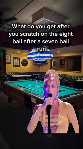 What do you get when you scratch on the eight ball? #8Pool #8ballpool #billiardmemes #poolmemes #jflowers | Jim J Muschetti