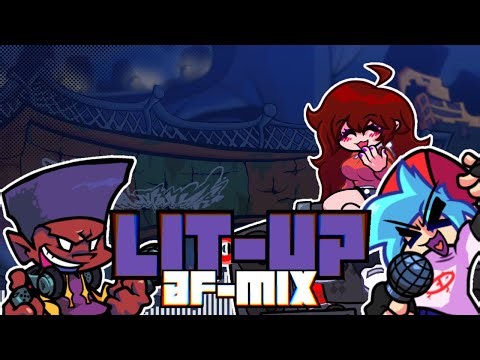 Friday Night Funkin REANIMATED V2 LIT UP BF MIX OFFICIAL GAMEPLAY