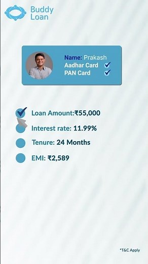 Get Instant Personal Loan in Just 5 Minutes With Buddy Loan