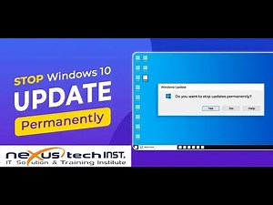 Stop Windows Updates Permanently: Disable Automatic Windows Updates Permanently | Windows 8, 10, 11