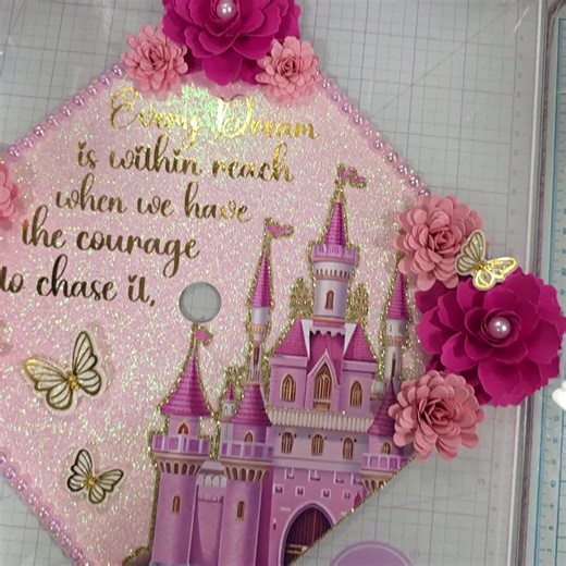 Princess Graduation Hat Topper Class of 2026