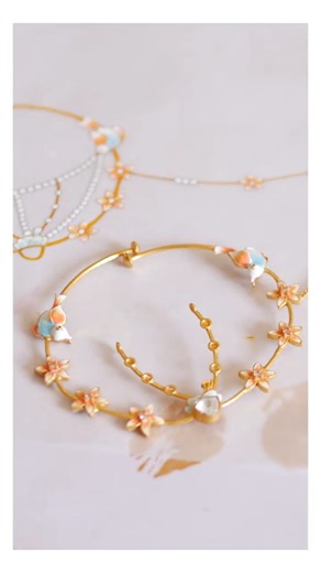 The most satisfying jewelry painting you will see today! 🖌️✨ #Shorts #raabtabyrahul #wedding