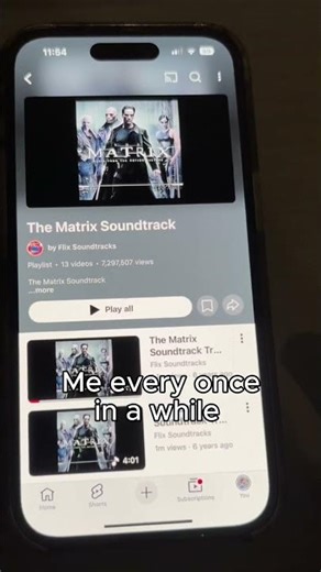 never forget about The Matrix ￼📺🕶️ #thematrix #soundtrack #musicmemes