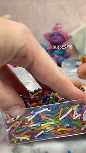 🌈 How to make sprinkles from polymer clay! ✨ Not edible ✨ *** I’ll be MIA this weekend to recharge from my reels going viral negatively on Facebook, but my scheduled posts will probably still post. I’ll get back to everyone on Monday, when I’ll post the Gloomeez giveaway. I hope you all have a great weekend and remember to spread love, not hate! 🙏🏻💕✨ _________________________________________ #asmrvideo #polymerclay #sprinkles #howtoart | Lish Cooke Art