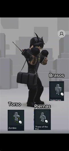 TUTORIAL) DEL CUERPO DE BUCHON EN ROBLOX CON ROBUX 🇲🇽