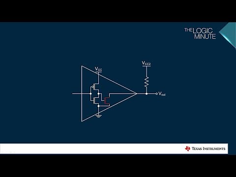 Level-shift Using Open-Drain Outputs