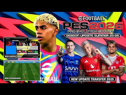 Graphic Menu Efootball 2026 - PES2018 PS3 [BLES02252] - VR-Patch - Review