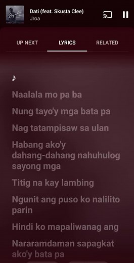 Dati by Jroa: Meaning and Lyrics Explained