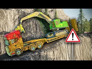 TRAVERSER CETTE FORÊT EN JOUANT LE PLUS RÉALISTE POSSIBLE SUR FARMING SIMULATOR 19 !!