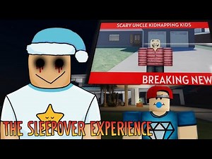 The Sleepover Experience FT. My sister. Roblox horror game