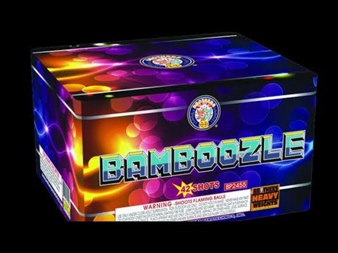 BAMBOOZLE Firework 42 Shots Brothers Pyrotechnics￼