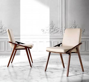 [Hot Item] Customized Design Dining Room Chairs PVC Leather Hotel Furniture Restaurant Dining Chair