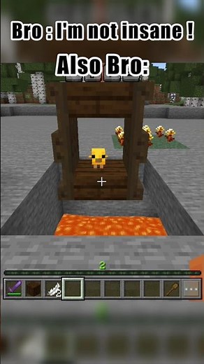 bro is a menace to society 💀 #minecraft #minecraftrecipies #minecraftshorts #minecraftrealistic