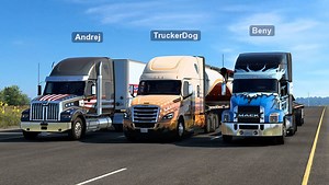 Hit the open road with your friends in American Truck Simulator's new 'Convoy' mode