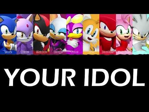 SONIC CREW - "Your Idol" Original by SAJA BOYS in Kpop Demons Hunter Movie [AI COVER] (REQUESTED)