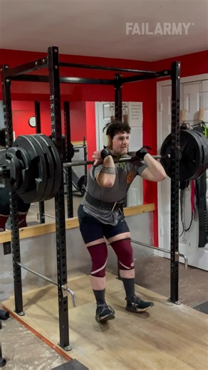 222K views · 385 reactions | sweet, new one-rep-fail ️‍♂️ #weightlifting #squats #fail | FailArmy | Facebook