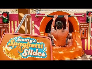 Snuffy's Spaghetti Slides at Sesame Place San Diego - All Slides