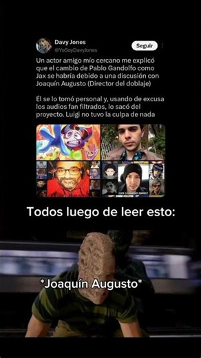 La razón del despido de Pablo Gandolfo de Digital Circus: #fyp #parati #humor #memes #shorts