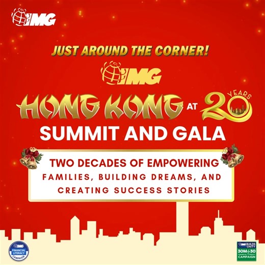 9.7K views · 312 reactions |  The IMG Hong Kong @ 20 Years Summit & Gala is just around the corner! Two decades of empowering families, building dreams, and creating success stories — all leading up to this grand celebration! Drop a loud “WHOOOSH!” in the comments if you’re ready to make history with us!  #IMGHongkongat20yearsSummitandGala2025 #30Mby2030 #IMG | International Marketing Group - IMG | Facebook
