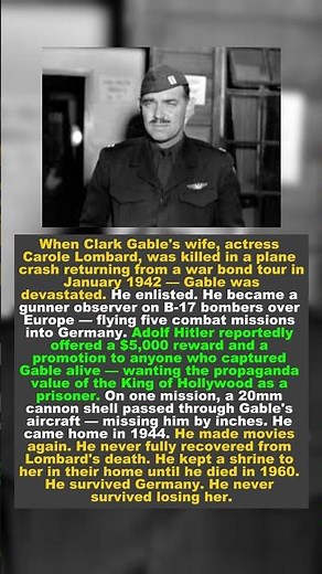 The King of Hollywood vs. Hitler: Clark Gable’s Secret War