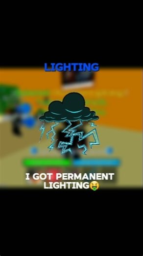 I GOT PERM LIGHTING IN BLOXFRUIT| W or L | #shorts #viralshort #bloxfruits #trading