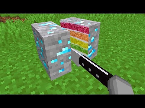 Minecraft but the ENTIRE WORLD is Cake...