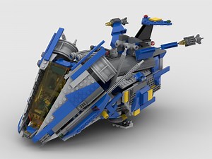 LEGO MOC-196699 Benny & Lucy Cargo Ship (The LEGO Movie 2024)