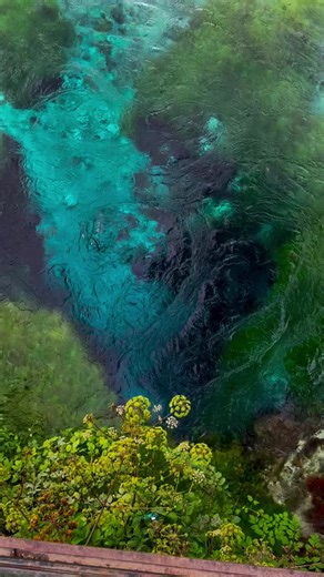 The Blue Eye Water Spring in Albania