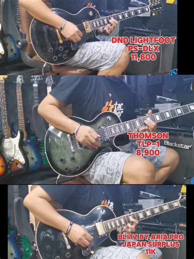 Dnd les paul vs thomson les paul vs japan surplus les paul Sorry n agad sa mga sabit, ✌️ thomson: https://s.lazada.com.ph/s.mpcfk dnd lightfoot: https://s.lazada.com.ph/s.mpc8a blitz by aria pro: https://s.lazada.com.ph/s.mpXYG | Music Garage Ph