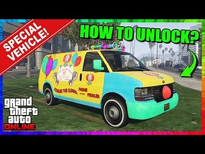 How To Unlock The Clown Van Special Vehicle | GTA 5 ONLINE