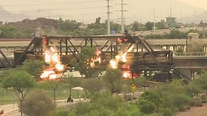 Clean-up and rebuilding planned after bridge fire, demolition at Tempe Town Lake