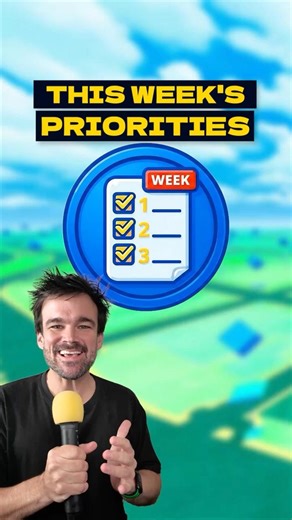 Three things to focus on this week in Pokemon Go