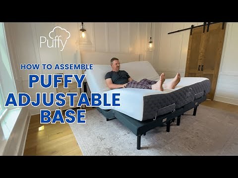 How to set up the Puffy Adjustable Base