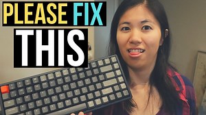 Unique 75% layout! Keychron K2 mechanical keyboard review with Gateron Reds and sound test