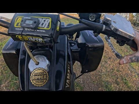 Yamaha Banshee is a certified RIPPER!! jetting is dialled.