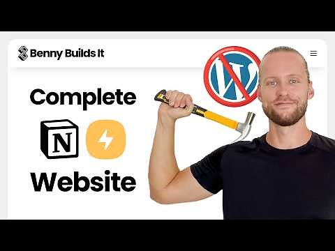 I’ve Built an ENTIRE Website with Notion & Super