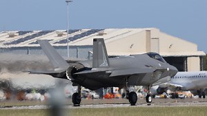 23K views · 1.3K reactions | RAAF F35A Lightning II A35-033 flying as Maple 12 departs RAAF Base Williamtown on a training flight 4.10.24 RAAF Base Williamtown #fighterworld #F35A #williamtownplanespotting | Williamtown Plane Spotting | Facebook