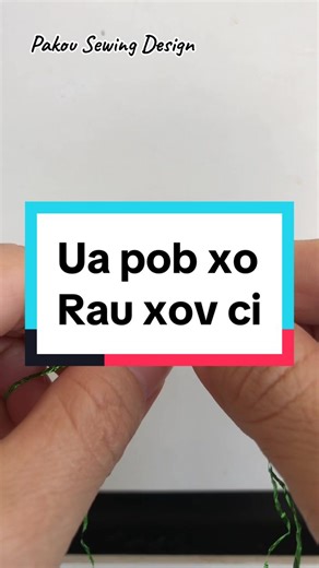 Ua Pob Xo: Hmong Sewing Design Showcase