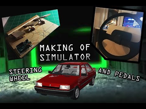 Making PC 900° Steering Wheel Set Using Arduino Uno