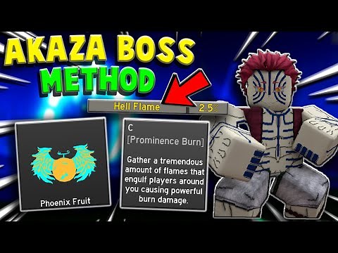 *BEST* WAY TO BEAT THE NEW AKAZA BOSS In ANIME FIGHTING SIMULATOR