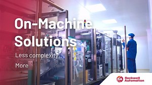 1.4K views | Designing to meet today's manufacturing needs can be complicated to operate and support. What if there was a way to simplify your machine designs while making them more flexible and easier to use? While using our On-Machine™ solutions, all this and more is now possible. See how: https://rok.auto/4a0HWNv | Rockwell Automation, Inc. | Facebook