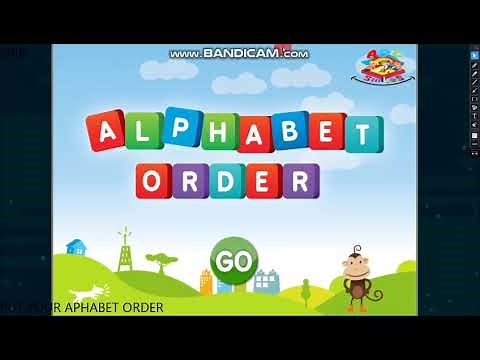 Aphabet Order ABCya History 2005-2024