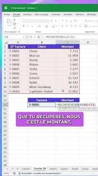 RECHERCHEV c’est pas si compliqué 👇 📍 Ça sert à quoi RECHERCHEV ? La formule RECHERCHEV (ou VLOOKU