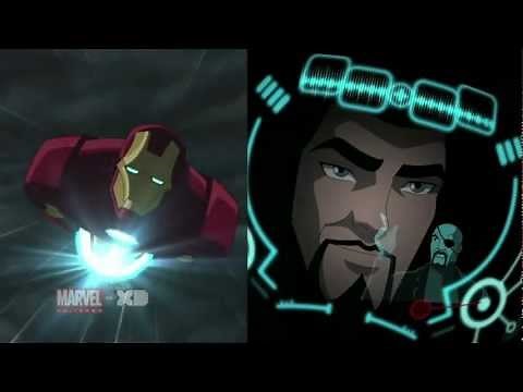 Iron Man & Iron Spider - "Irresponsible" Clip - Ultimate Spider-Man Adrian Pasdar