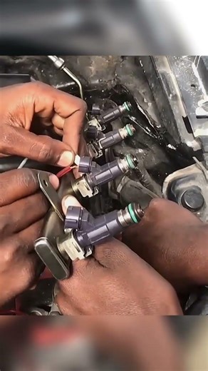 Injector test #automotive #mechanic #autorepair #dieselengine #dieselmechanic #cars